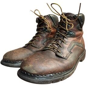 Red Wing boots DynaForce work boots 2E 926 soft toe brown leather sz men's 11.5